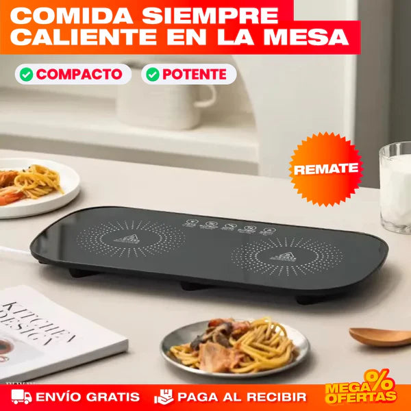 BANDEJA CALEFACTORA PARA SERVIR ELÉCTRICA