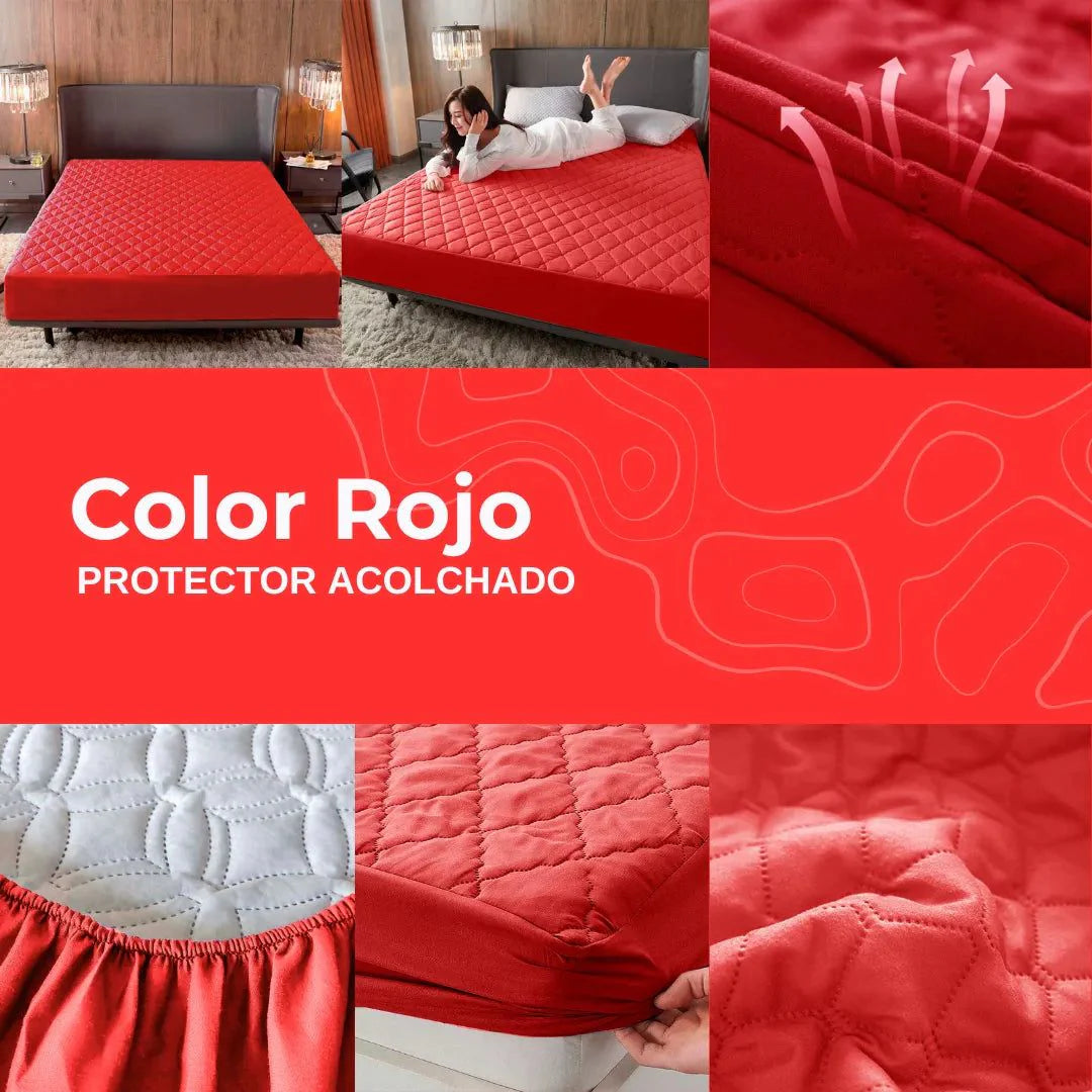 Protector de Colchón Antifluido Premium + 2 Fundas de Regalo