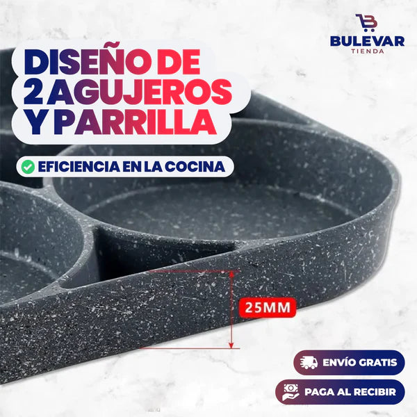 SARTÉN DESAYUNO ANTIADHERENTE