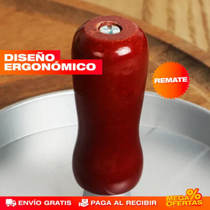 MOLDE MANUAL PARA HAMBURGUESAS