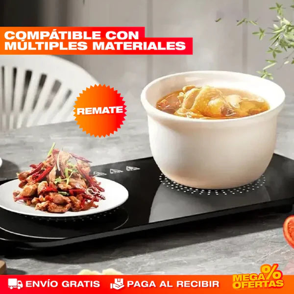 BANDEJA CALEFACTORA PARA SERVIR ELÉCTRICA