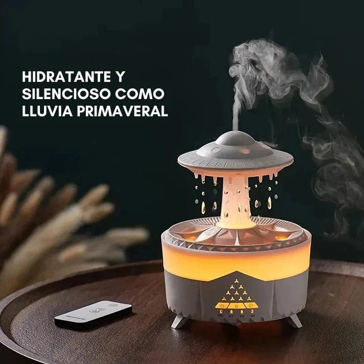 HUMIDIFICADOR Y DIFUSOR DE AROMAS - LLUVIA