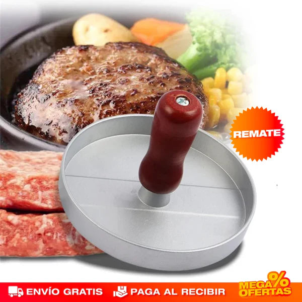MOLDE MANUAL PARA HAMBURGUESAS
