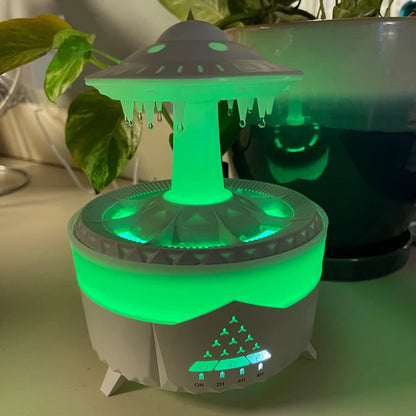 HUMIDIFICADOR Y DIFUSOR DE AROMAS - LLUVIA