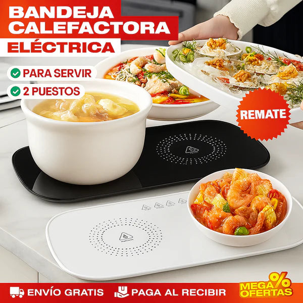 BANDEJA CALEFACTORA PARA SERVIR ELÉCTRICA