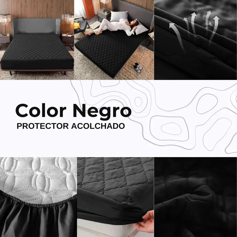 Protector de Colchón Antifluido Premium + 2 Fundas de Regalo