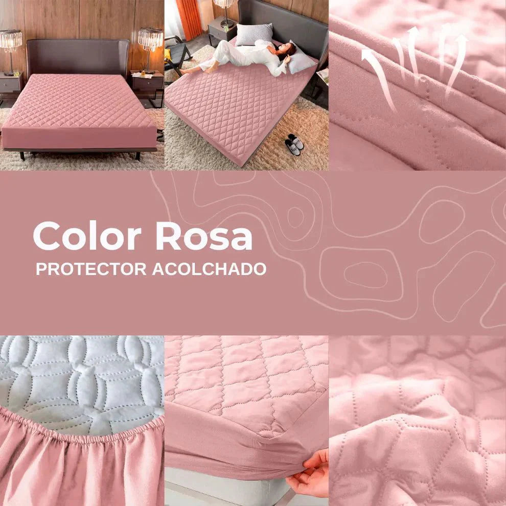 Protector de Colchón Antifluido Premium + 2 Fundas de Regalo